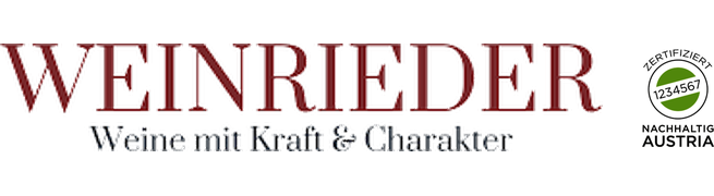 Logo vinařství Weinrieder a certifikace